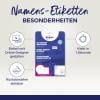 Avery-Zweckform J4881-20 štítek se jménem Kennzeichnungsetiketten (š x v) 65 mm x 65 mm 160 ks