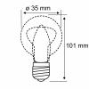 Paulmann 29201 LED Energetická třída (EEK2021) A (A - G) E14 svíčkový tvar 4 W teplá bílá (Ø x v) 35 mm x 101 mm 1 ks