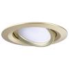 Paulmann 92406 Nova Coin LED vestavné svítidlo, LED, 6 W, zlatá (matná), sada 3 ks