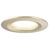 Paulmann 92407 Nova Coin LED vestavné svítidlo, LED, 6 W, zlatá (matná), sada 3 ks
