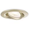 Paulmann 92408 Nova Coin LED vestavné svítidlo, LED, GU10, 6 W, zlatá (matná), sada 3 ks