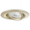 Paulmann 92408 Nova Coin LED vestavné svítidlo, LED, GU10, 6 W, zlatá (matná), sada 3 ks