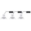 Paulmann 92455 Nova Coin LED vestavné svítidlo, LED, 2.8 W, bílá (matná), sada 3 ks