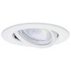 Paulmann 92455 Nova Coin LED vestavné svítidlo, LED, 2.8 W, bílá (matná), sada 3 ks