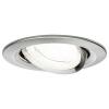 Paulmann 92456 Nova Coin LED vestavné svítidlo, LED, 2.8 W, železo (kartáčované), sada 3 ks