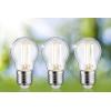 Paulmann 29215 LED Energetická třída (EEK2021) A (A - G) E27 kapkový tvar 2.5 W teplá bílá (Ø x v) 45 mm x 80 mm 3 ks