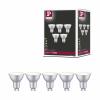 Paulmann 29235 LED Energetická třída (EEK2021) E (A - G) GU10 žárovka 4.9 W teplá bílá (Ø x v) 51 mm x 54 mm 5 ks