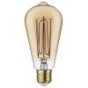 Paulmann 29241 LED E27 kulatý tvar 4.2 W jantar (Ø x v) 64 mm x 143 mm 1 ks