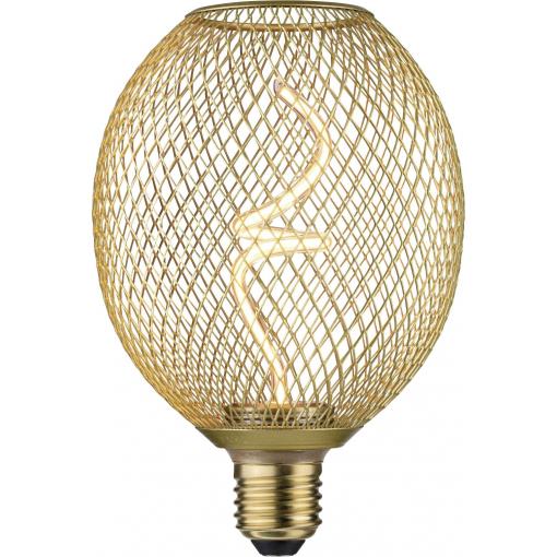 Paulmann 29259 LED E27 kulatý tvar 4 W jantar (Ø x v) 110 mm x 160 mm 1 ks