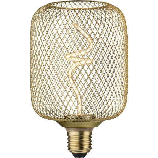 Paulmann 29260 LED E27 válcový tvar 4 W jantar (Ø x v) 100 mm x 162 mm 1 ks
