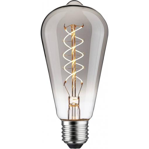 Paulmann 29243 LED E27 kulatý tvar 4.2 W jantar (Ø x v) 64 mm x 143 mm 1 ks