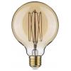 Paulmann 29245 LED E27 kulatý tvar 4.2 W jantar (Ø x v) 95 mm x 135 mm 1 ks