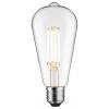 Paulmann 29249 LED Energetická třída (EEK2021) B (A - G) E27 válcový tvar 4.3 W teplá bílá (Ø x v) 64 mm x 143 mm 1 ks