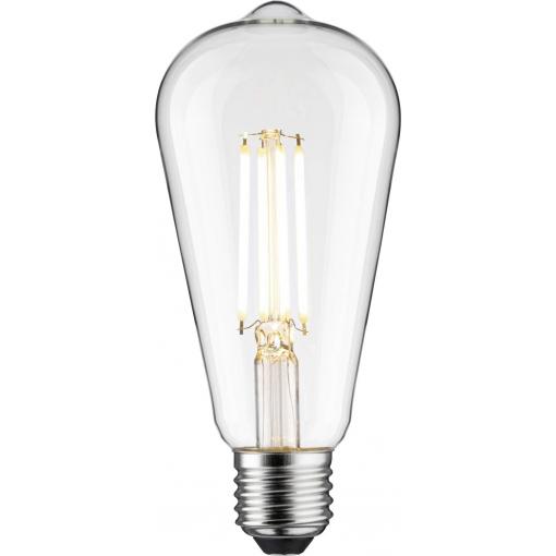 Paulmann 29249 LED Energetická třída (EEK2021) B (A - G) E27 válcový tvar 4.3 W teplá bílá (Ø x v) 64 mm x 143 mm 1 ks