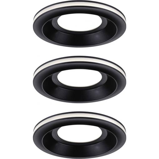 Paulmann 92252 Sormus LED vestavné svítidlo, LED, 4.8 W, černá