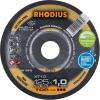 Rhodius XT10 206165 řezný kotouč rovný 125 mm 1 ks nerezová ocel, ocel