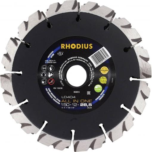 Rhodius 353315 diamantový řezný kotouč 150 mm 1 ks beton
