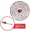Einhell Professional GP-CH 18/50 Li BL-Solo Aku nůžky na živý plot bez nabíječky, bez akumulátoru 18 V 560 mm