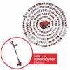 Einhell GE-CT 18/25 Li-Solo Akumulátorová strunová sekačka bez nabíječky, bez akumulátoru šířka sekání: 250 mm