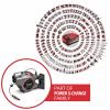 Einhell 4173773 GE-HR 18/30-1 Li-Solo hadice 555 mm 1 ks stříbrnošedá