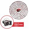 Einhell 4173774 GE-HR 18/30-1 WH Li-Solo naviják hadice 555 mm 1 ks stříbrná