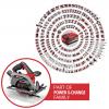 Einhell Professional TP-CS 18/165 Li BL - Solo aku ruční kotoučová pila, max. řez 59 mm, 18 V, 4331225