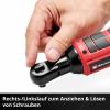 Einhell TE-RW 18/60 Li-Solo aku ráčnový šroubovák, 18 V bez nabíječky, bez akumulátoru, 4514320