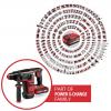 Einhell Professional TP-HD 18/28 Li BL+4 (1x3,0Ah+) -aku vrtací kladivo 18 V 3 Ah Li-Ion