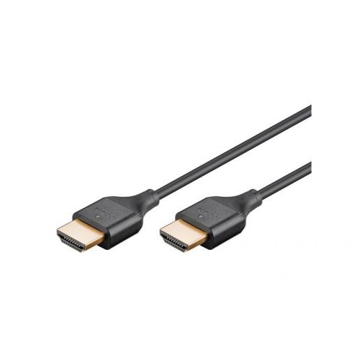 Kabel GOOBAY 75292 HDMI Slim High Speed s Ethernetem 2.0 4K 0,5m