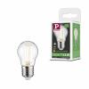 Paulmann 29211 LED Energetická třída (EEK2021) A (A - G) E27 kapkový tvar 2.5 W teplá bílá (Ø x v) 45 mm x 80 mm 1 ks