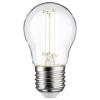 Paulmann 29213 LED Energetická třída (EEK2021) A (A - G) E27 kapkový tvar 2.5 W neutrální bílá (Ø x v) 45 mm x 80 mm 1 ks