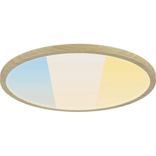 Paulmann Atria Shine 71260 LED panel 20.8 W teplá bílá dřevo (světlé)