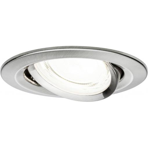 Paulmann 92454 Nova Coin LED vestavné svítidlo, LED, 2.8 W, železo (kartáčované)