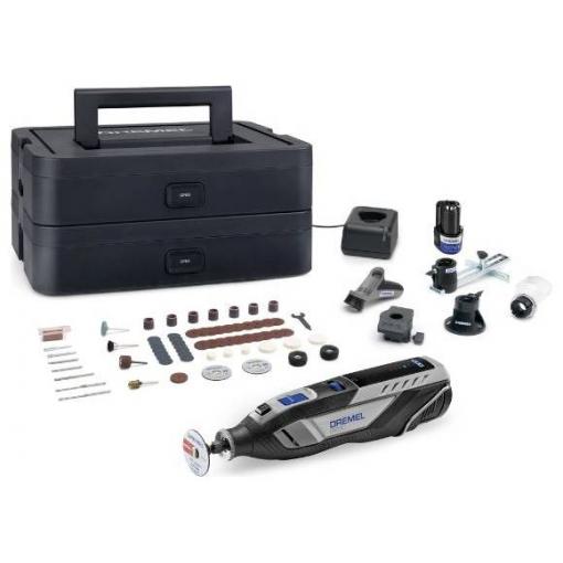 Dremel 8250-5/65 Platinum+ Box 12V multifunkční nářadí 12 V, 2 Ah, F0138250JF