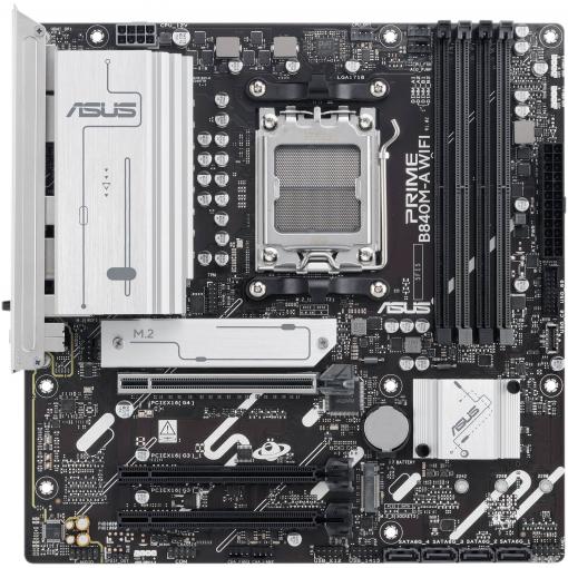 Asus PRIME B840M-A Základní deska Socket (PC) AMD AM5 Tvarový faktor Micro-ATX Čipová sada základní desky AMD® B840