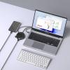 Renkforce RF-6266640 USB Hub 4 porty USB-A USB 3.0 5 GBit/s černá (matná) RF-USBH-400