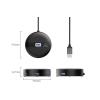 Renkforce RF-6266640 USB Hub 4 porty USB-A USB 3.0 5 GBit/s černá (matná) RF-USBH-400