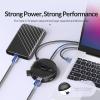 Renkforce RF-6266640 USB Hub 4 porty USB-A USB 3.0 5 GBit/s černá (matná) RF-USBH-400