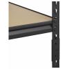TOOLCRAFT TO-9919458 regál na těžké předměty, (š x v x h) 80 x 1.8 x 40 cm, kov, tvrdé vlákno, antracit/černá