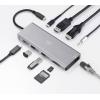 Renkforce USB-C® dokovací stanice RF-DKS-905 10-in-1 8K PD 3.1 Vhodné pro značky (dokovací stanice pro notebook): univerzální napájení USB-C®