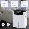 X4-LIFE D2 odvlhčovač vzduchu, D2, 20 m², 60 W, 0.7 l/den, černá