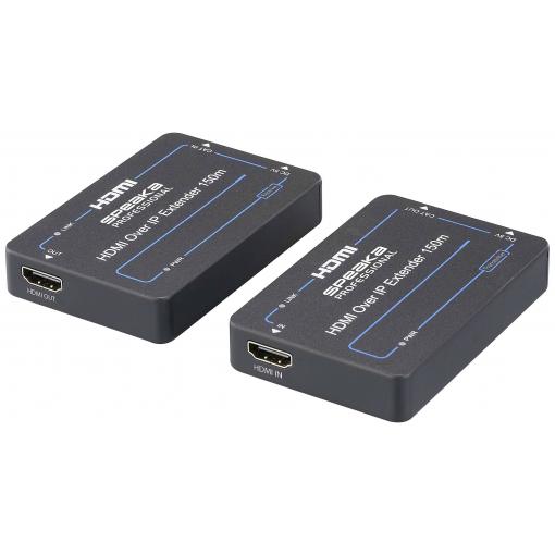 SpeaKa Professional SP-HDE-301 HDMI™ HDMI přes IP extender přes síťový kabel RJ45 150 m