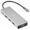 Renkforce USB-C® dokovací stanice RF-DKS-906 Vhodné pro značky (dokovací stanice pro notebook): univerzální Podporuje rozlišení 8K při frekvenci 30 Hz (1x) /