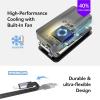Akasa AK-ENU4M2-01 Pouzdro pro SSD M.2 USB 4 40 GBit/s M.2 PCIe NVMe 2242, 2260, 2280 AK-ENU4M2-01
