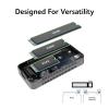 Akasa AK-ENU4M2-01 Pouzdro pro SSD M.2 USB 4 40 GBit/s M.2 PCIe NVMe 2242, 2260, 2280 AK-ENU4M2-01