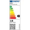 Nástěnné LED svítidlo Q-181AD QTEC s PIR čidlem, 230 V / 18 W, IP44