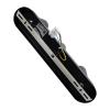 Stropní bodové svítidlo 3× GU10 QTEC Q-04AD, černé