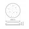 LED stropní svítidlo Trixline TR-600C INDUS, 60 W, CCT, s ovladačem