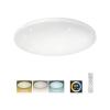 LED stropní svítidlo Trixline TR-602C IPOLY, 60 W, CCT, s ovladačem