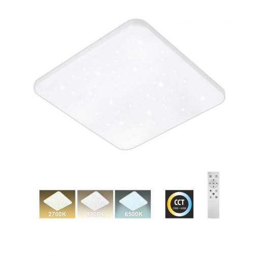 LED stropní svítidlo Trixline TR-605S FLORA, 60 W, CCT, s ovladačem